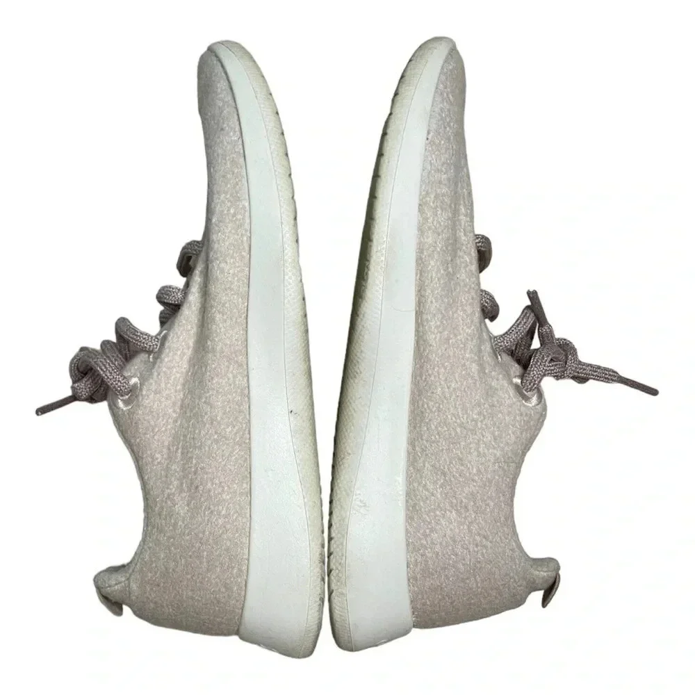 Allbirds Women’s Sneakers The Wool Runner Tennis Shoe Beige Size 6